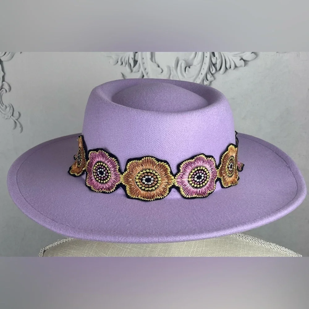 Bohemian Casual Wide Brim Hat